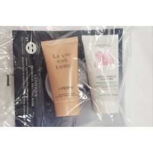 Lancome Travel Size Nourishing Body Lotion Creamy-Foam Cleanser Hydrogen Mask